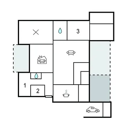 Stunning Home In Blokhus With Sauna Дом отдыха Блокхус